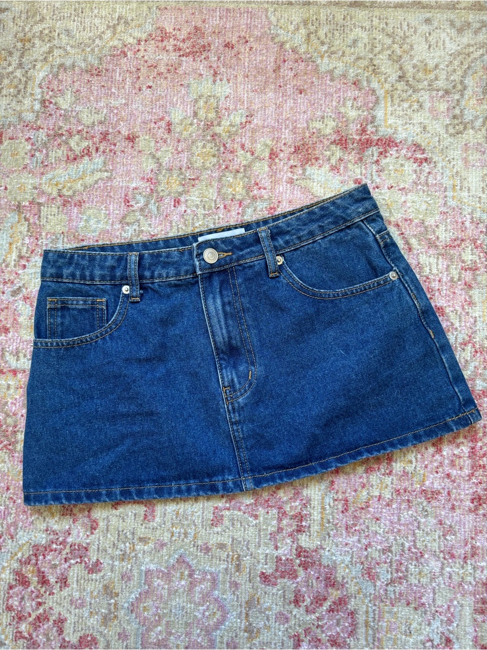 NWOT Peppermayo \\ denim mini skirt